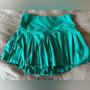 Elegant Green Tennis Skirt